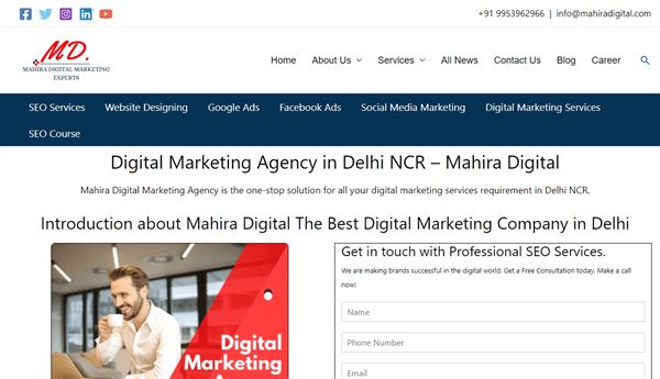 Mahira Digital, SEO Company In Delhi - Digital Marketing Agency, SEO Agency In Delhi NCR, SEO Services In Delhi
